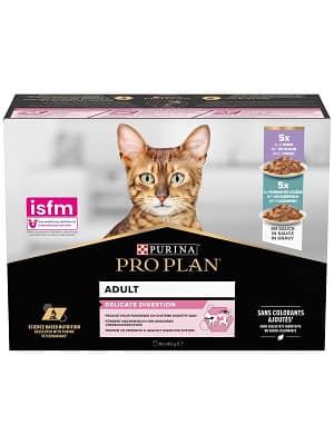 pro-plan-delicate-kassieine-multipakk-kala-ja-kalkuniga-85g 10 x 85 gr. ProPlan kassieinete multipakk Delicate kala/kalkun täiskasvanud kassidele