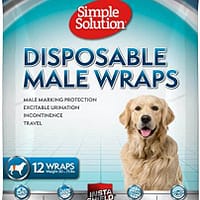 Simple Solutions Disposable male wraps L Ühekordsed mähkmed isasele koerale L-suurus