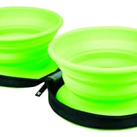 rohelised Silikoonist reisikausside komplekt