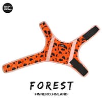 Forest-huomioliivi-Finnero Oranž helkurvest Forest koertele