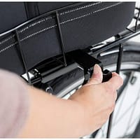 rattakorv7 Tekstiilist rattakorv pakiraamile, kuni 6 kg. lemmiklooma transpordiks