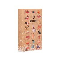 best-barf-advendikalender-100g Naturaalsete külmkuivatatud maiustega täidetud advendikalender koertele ja kassidele - 100 gr.