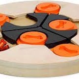 athena Flamingo interaktiivne puidust mänguasi Athena koertele ø 25 cm.