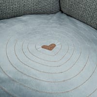 viana h2 Viviana hall pesa väiksele koerale või kassile ø 50 cm