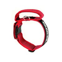 5999053661502.jpg Julius-K9 käepidemega kaelarihm koerale punane/hall, kaelaümbermõõdule 49-70 cm.