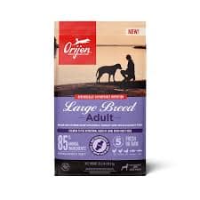 large breed 11,4 kg. ORIJEN Dog Adult Large Breed teraviljavaba täissööt suurt kasvu täiskasvanud koertele