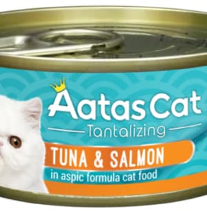 8885003130327.jpg 6 x 80 gr. Aatas Cat Tantalizing teraviljavaba konservsööt  igas vanuses kassidele tuunikala ja lõhega