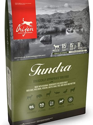 2-kg-orijen-tundra-1.jpg 11,4 kg. Orijen Tundra teraviljavaba täissööt igas vanuses ja suurusega koertele metsloomalihaga
