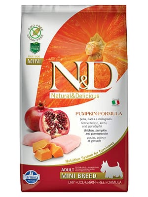 25-kg-farmina-taeissoeoet-vaeikest-kasvu-taeiskasvanud-koertele-kanalihaga.jpg 2,5 kg. Farmina täissööt väikest kasvu täiskasvanud koertele kanalihaga