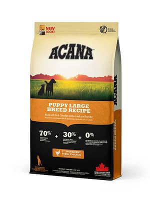 Acana LB puppy 11,4 kg. Acana teraviljavaba täissööt suurt kasvu kutsikatele