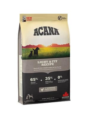 Acana light 2 kg. Acana teraviljavaba dieettoit koertele