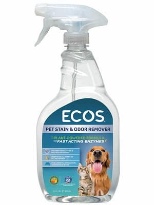Ecos plekieemaldi Lemmikloomade poolt tekitatud pleki-ja lõhnaeemaldaja ECOS 650 ml.