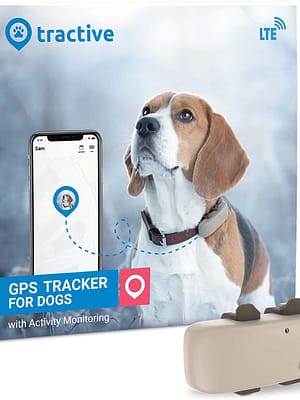 Tractive GPS seade koertele Coffe