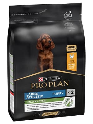 athletic puppy 12 kg. Pro Plan täissööt suurt tōugu atleetilise kehaga kutsikatele