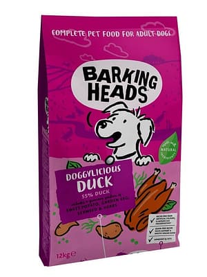 barking-heads-doggylicious-duck-adult-dog-dry-food-fb6r 12 kg. Barking Heads teraviljavaba täissööt pardilihaga
