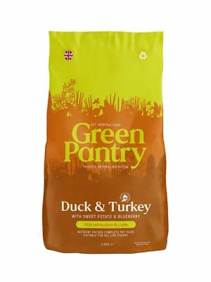 part kalkun 10 kg. Green Pantry keemia-ning teraviljavaba täissööt pardi-ja kalkunilihaga igas vanuses koertele