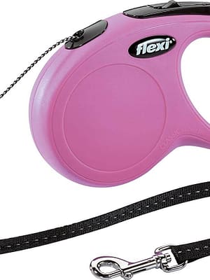 roosa 5 m. M Flexi nöörjalutusrihmad