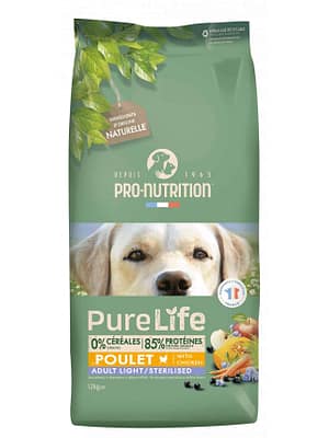 sterilized 2 kg. Pure Life teraviljavaba dieettoit kaaluprobleemidega koertele