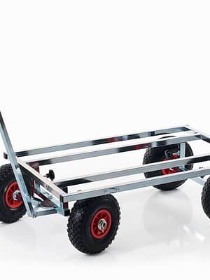 käru1 Näitusekäru suurte õhkratastega