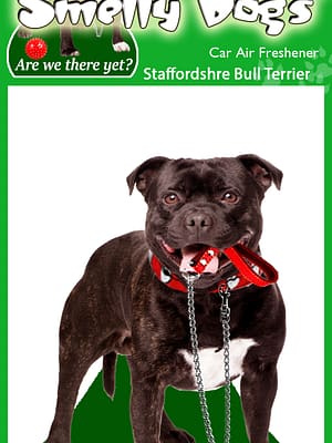 Staffy-brindle Õhuvärskendaja - Staffordshire bullterjer ( brindle )