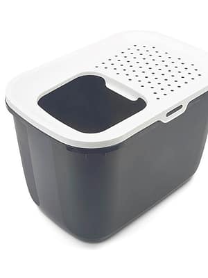 hall Hop In liivakast 58 X 39 X 39 cm, valge/hall