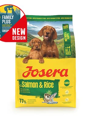 Mother&Puppy_with_Salmon&Rice 12,5 kg. Josera Mother&Puppy täissööt tiinetele-,imetavatele koertele ja kutsikatele lõhega