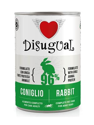 disugual-jänes-400-gr 400 gr. Disugual teraviljavaba konserv koertele küülikulihaga