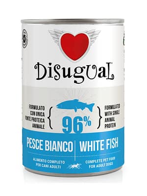 disugual-valge kala-400-gr 400 gr. Disugual teraviljavaba konserv koertele valge kalaga