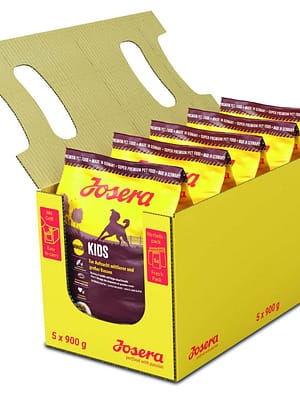 kids 4,5kg. Josera Kids täistoit keskmist-ja suurt kasvu kutsikatele kodulinnulihaga