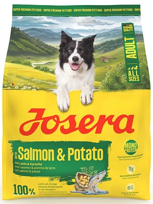 lõhe 12,5 kg. Josera teraviljavaba täissööt koertele lõhe & kartuliga