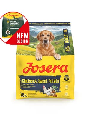 main 12,5 kg. Josera teraviljavaba täissööt linnuliha & maguskartuliga