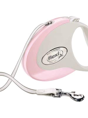 Flexi-style-dog-lead-pink-m 5 m. Flexi Style roosa lintrihm, suurus M (max. kaal 25 kg.)