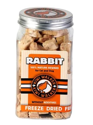 jäneselihast Külmkuivatatud jäneselihakuubikud 75 gr.