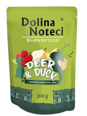 hirv ja part Dolina Noteci teraviljavaba konservtoit koertele hirve-ja pardilihaga