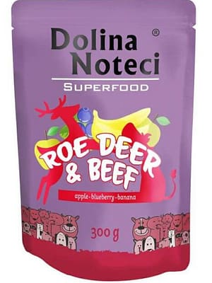 metskits ja veis Dolina Noteci teraviljavaba konservtoit koertele veise-ja metskitselihaga