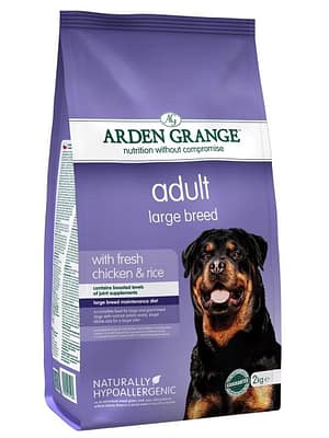 AG LB kanaga 12 kg. Arden Grange täissööt suurt kasvu täiskasvanud koertele kanaliha ja riisiga