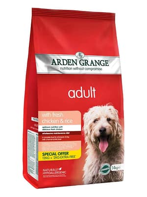 AG kanaga 12 kg. 12 kg. Arden Grange täissööt täiskasvanud koertele kanaliha ja riisiga