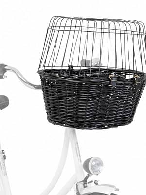 must korv Kuni 5 kg. lemmikloomale musta värvi jalgrattakorv