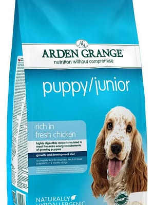 puppy 12 kg. Arden Grange täissööt väikest-ja keskmist kasvu kutsikatele ja juuniorkoertele kanaliha ja riisiga