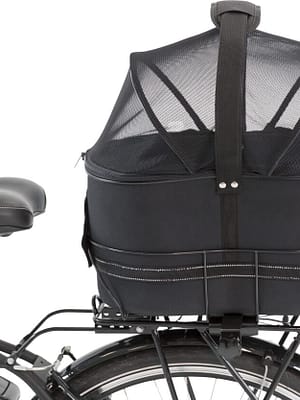 rattakorv Tekstiilist rattakorv pakiraamile, kuni 6 kg. lemmiklooma transpordiks