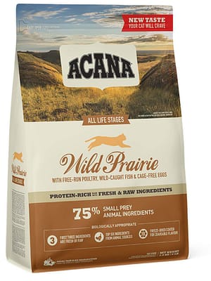 wild prairie cat 1,8 kg. 1,8 kg. Acana Wild Prairie teraviljavaba täissööt igas vanuses kassidele linnulihaga