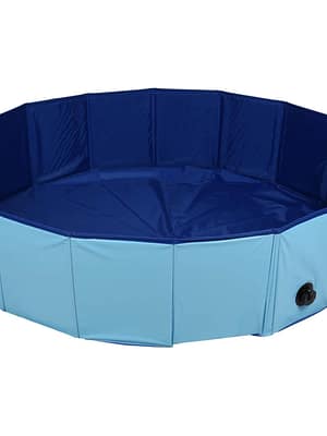 DOGGY SPLATTER POOL BLUE 120x30CM Katteta bassein 160 x 30 cm.