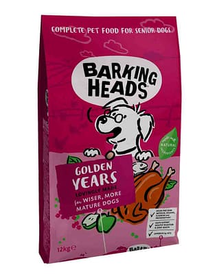 golden years 12 kg. Barking Heads Golden Years täissööt eakatele koertele