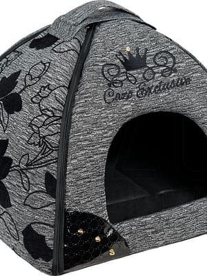 1659_6065aef90e9389.70339076_L1862.jpg Cazo Pet House Noir hall pesa lemmikloomale 47 x 46 x 40 cm.