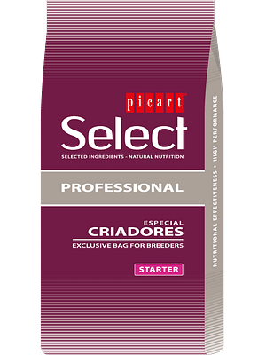 3405_602a94a7605dd2.89327214_Picart-Select-Professional-Starter2028129.png 18 kg. Select Professional Starter gluteenivaba täissööt kutsikatele,tiinetele ning imetavatele emaskoertele