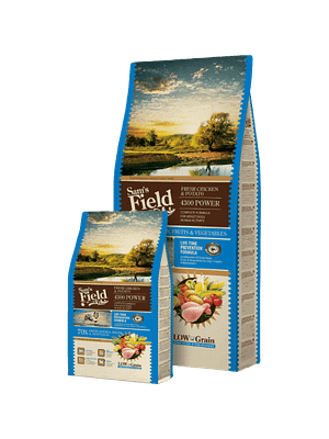 42_602a9d7c947339.73284656_Sams-Field-Power-koeratoit-aktiivsele-koerale.png 13 kg. Sam's Field Power 4300 täissööt aktiivsetele täiskasvanud koertele kanaliha ja riisiga