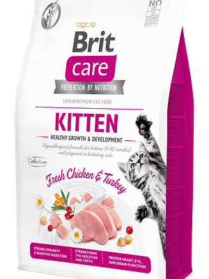7657_6024b2bb524934.23734517_18461_BCC_Dry_food_2kg_KITTEN.png 2 kg. Brit Care teraviljavaba täissööt kassipoegadele ning tiinetele/imetavatele kassidele kana-ja kalkunilihaga