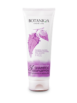 8777_6065c0b09448f9.45129037_harsh_shiny.png Botaniqa Show Line karmi-ja tugeva karvalistele šampoon 250ml
