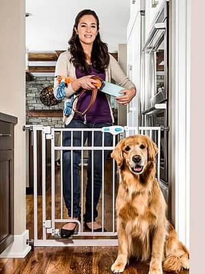 hands free Jalaga avatav värav Hands-Free - kõrgus 81 cm., laius 76,2 - 86,3 cm. pikendustega -117 cm.