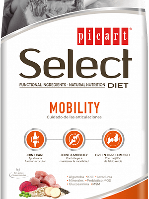 mobility 2 kg. Select Veterinary Mobility erisööt liigesevaeguste all kannatavatele täiskasvanud koertele